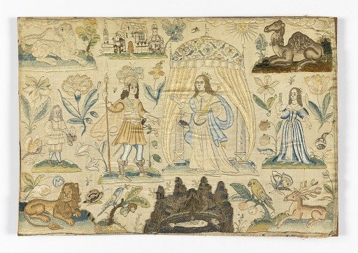 Embroidered picture
