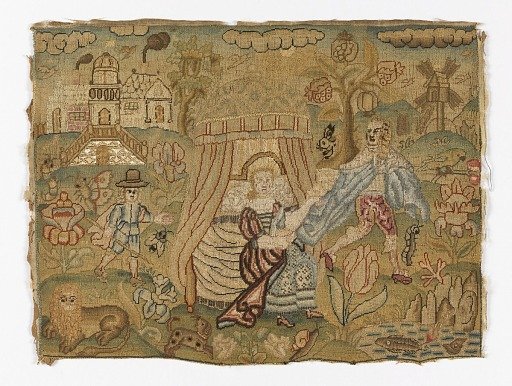 Embroidered picture