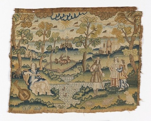 Embroidered picture