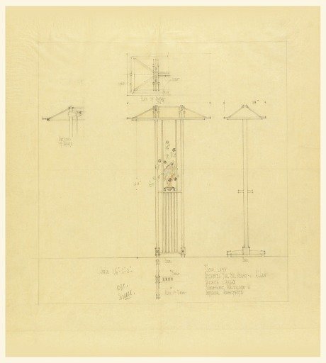 Floor Lamp, Henry J. Allen Residence, Wichita, Kansas