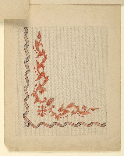 Corner Design for Mosaic Floor
