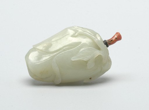 Snuff bottle and stopper