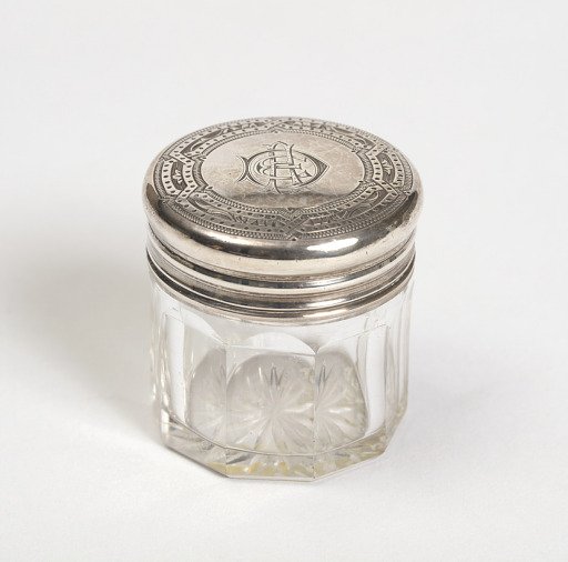 Jar from Traveling Dressing Case