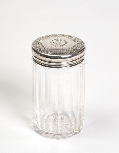 Jar from Traveling Dressing Case