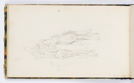Sketchbook Page: Two Figures