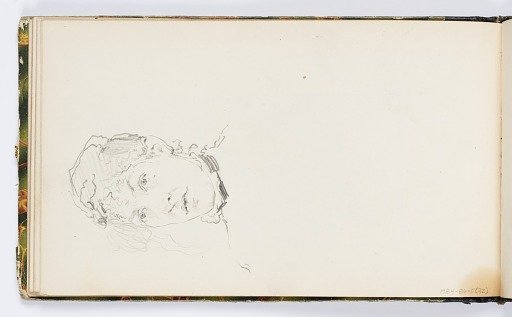 Sketchbook Page: Woman's Head