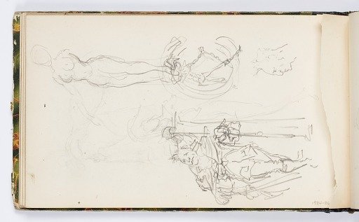 Sketchbook Page: Various Figures