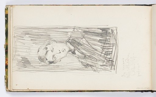 Sketchbook Page: Portrait of a Young Man