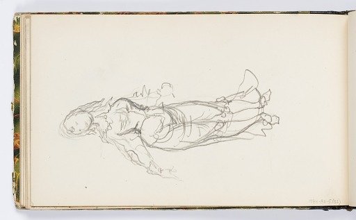 Sketchbook Page: Female Figure