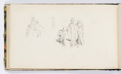 Sketchbook Page: Figural Groups