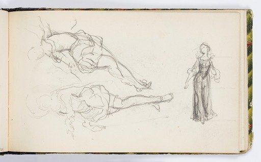Sketchbook Page: Figures
