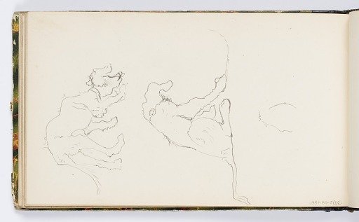 Sketchbook Page: Two Dogs