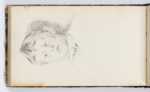 Sketchbook Page: Boy's Head