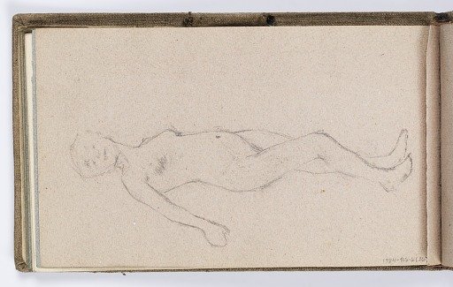 Sketchbook Page: Female Nude