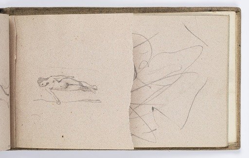 Sketchbook Page: Female Nude