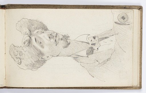 Sketchbook Page: Caricature of Carolus-Duran