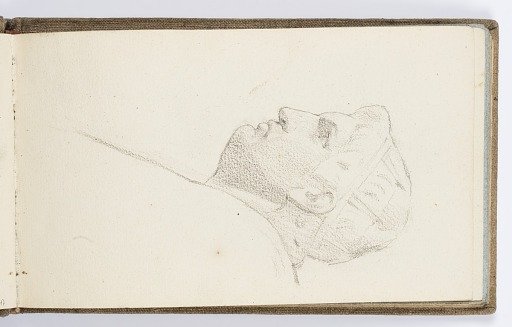 Sketchbook Page: Man in Profile
