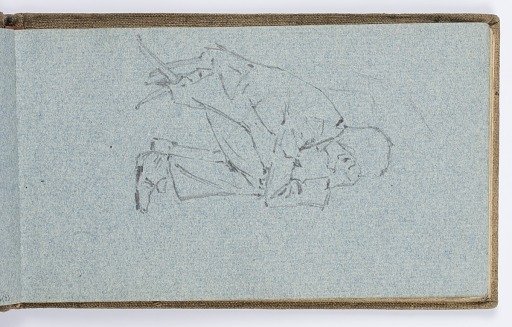 Sketchbook Page: Seated Figure