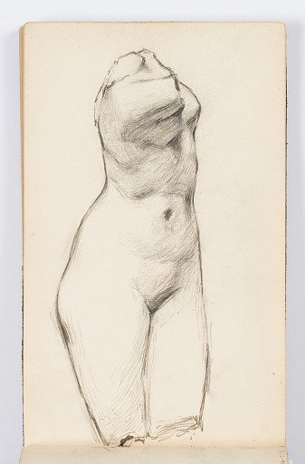 Sketchbook Page: Classical Statue