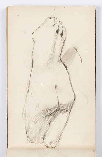 Sketchbook Page: Classical Statue