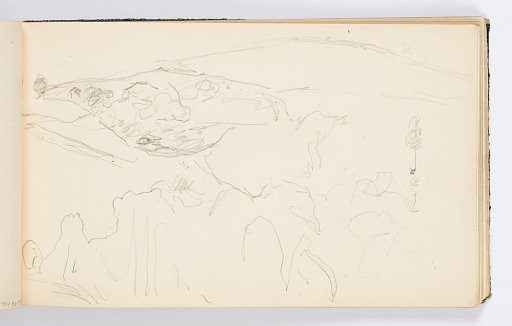 Sketchbook Page: Hilly Landscape
