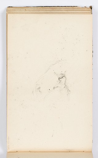 Sketchbook Page: Man's Face