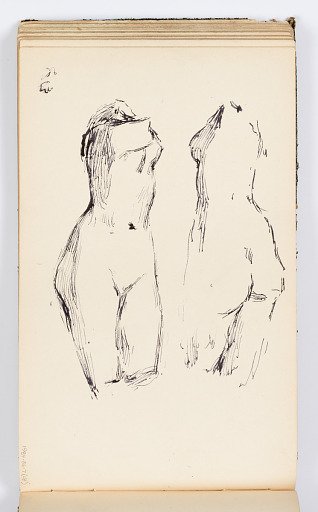 Sketchbook Page: Woman's Torso