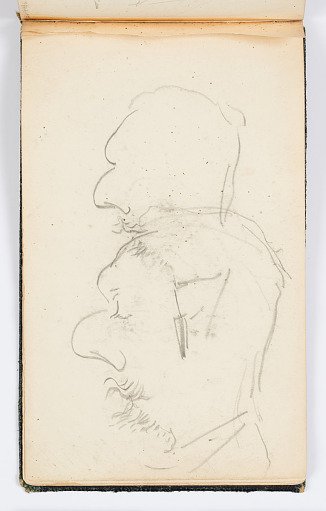 Sketchbook Page: Man in Profile
