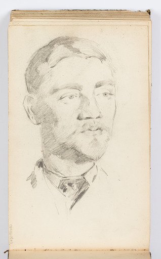 Sketchbook Page: Portrait of a Man