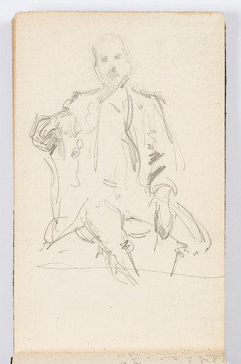Sketchbook Page: Seated Figure