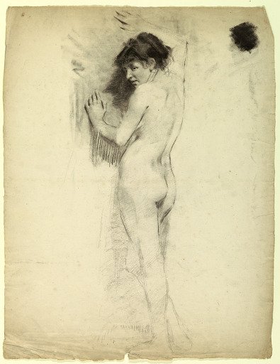 Academic Study of a Female Nude