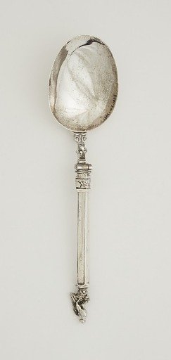 Folding Fork and Spoon Bowl with Eagle Finial
