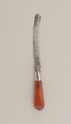 Knife with Agate Handle