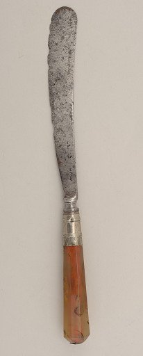 Knife with Agate Handle