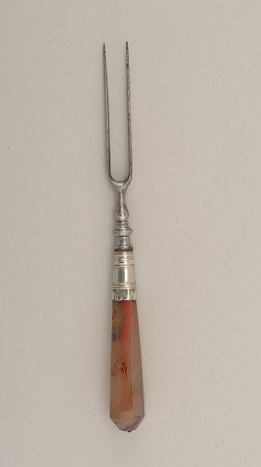 Fork with Agate Handle