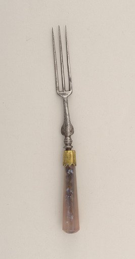 Fork with Agate Handle
