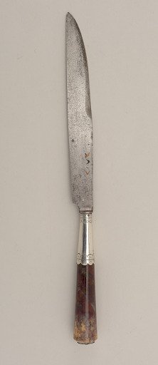 Knife with Agate Handle