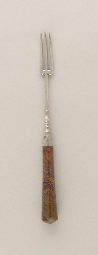 Fork with Agate Handle