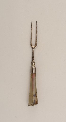 Fork with Agate Handle