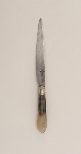 Knife with Agate Handle