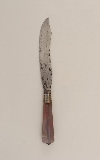 Knife with Agate Handle