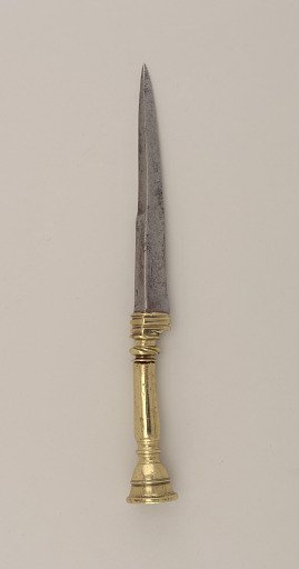 Knife with Bell Form Handle