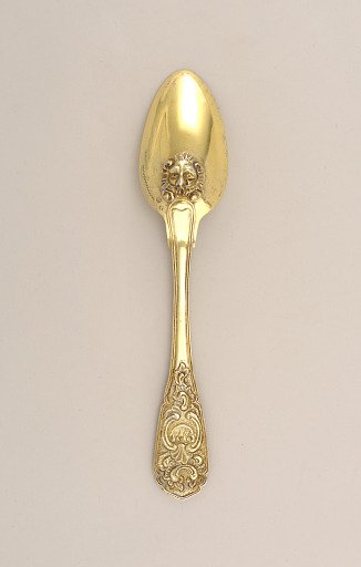 Spoon with Lion's Head (with Fork and Knife)