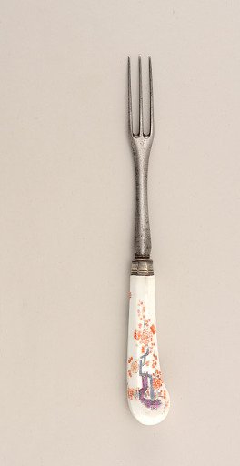 Fork with Porcelain Handle (Paired with Knife)