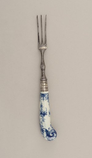 Fork with Porcelain Handle (Paired with Knife)