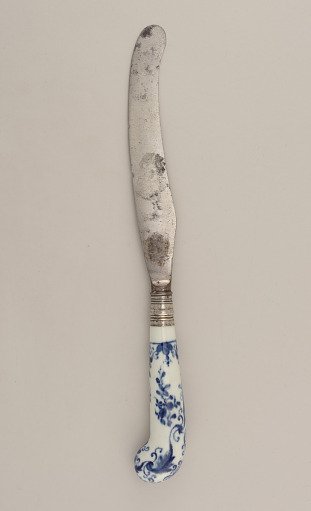 Knife with Porcelain Handle (Paired with Fork)