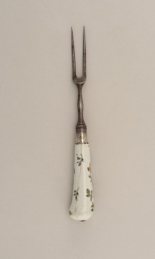 Fork with Earthenware Handle