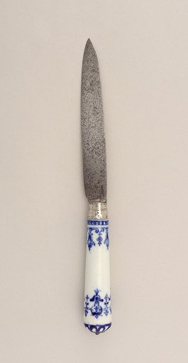 Knife with Porcelain Handle (Paired with Fork)