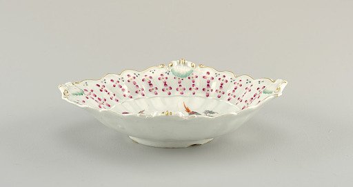 Platter with Birds (One of a Pair)