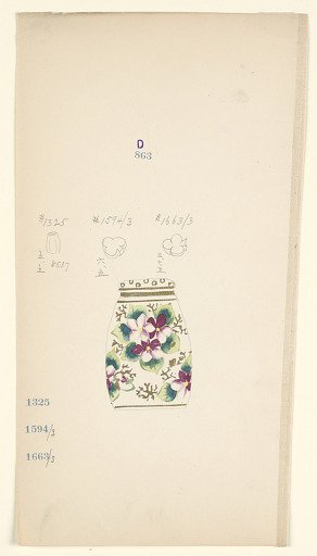 Design for Lidded Jar